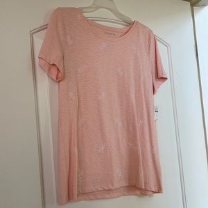 Talbots pineapple shirt